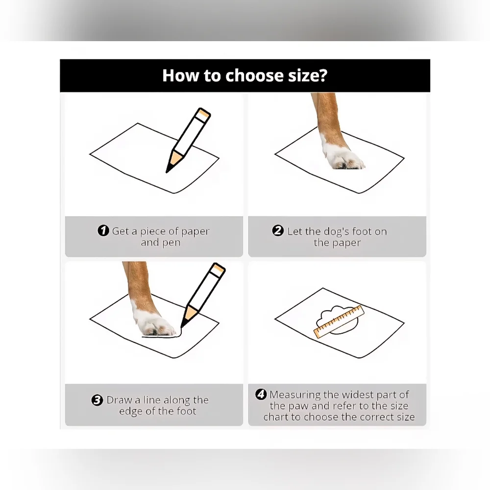 MUSIMC Dog Shoes #1202 - Picture 6 of 8